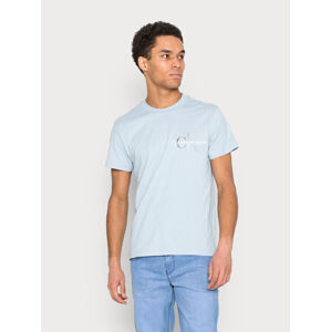 Calvin Klein pánské světle modré tričko - XL (C1U)